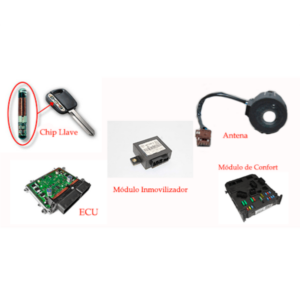 Anulación sistema de inmovilizador